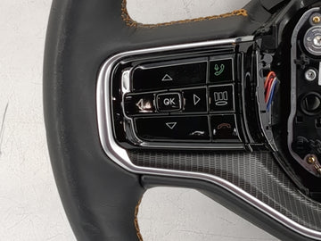2025 Jeep Grand Wagoneer Steering Wheel Oem Black