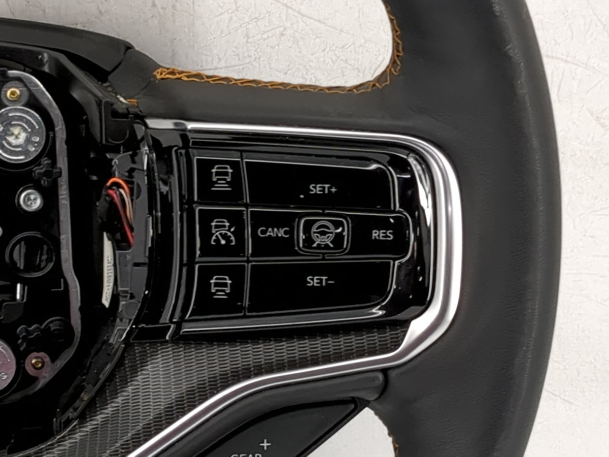 2025 Jeep Grand Wagoneer Steering Wheel Oem Black - Oemusedautoparts1.com