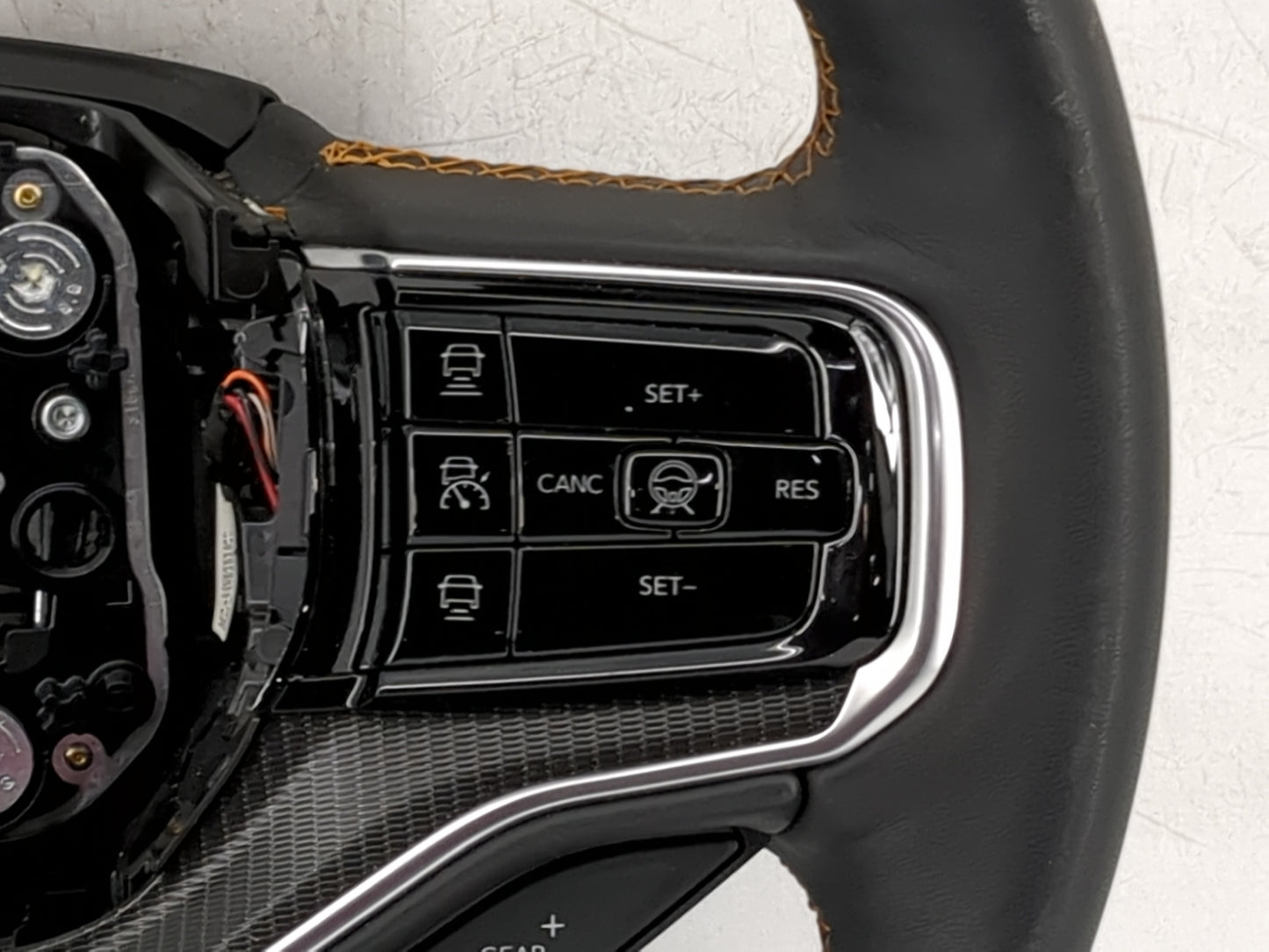 2025 Jeep Grand Wagoneer Steering Wheel Oem Black - Oemusedautoparts1.com