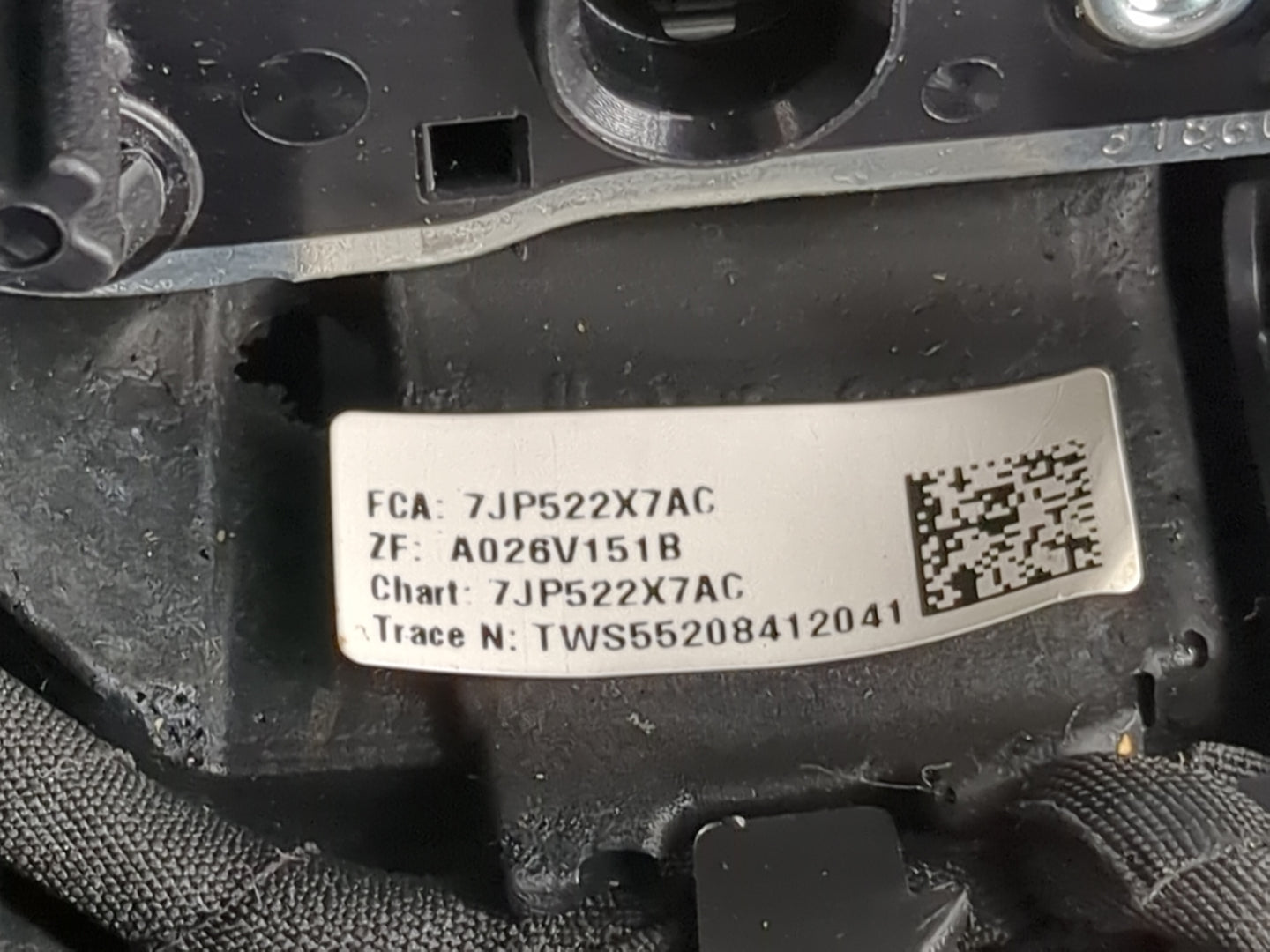 2025 Jeep Grand Wagoneer Steering Wheel Oem Black - Oemusedautoparts1.com