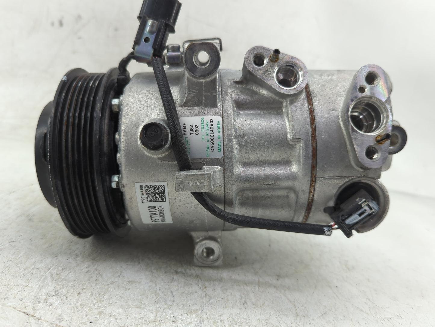 Kia Forte Air Conditioning A/c Ac Compressor Oem - Oemusedautoparts1.com
