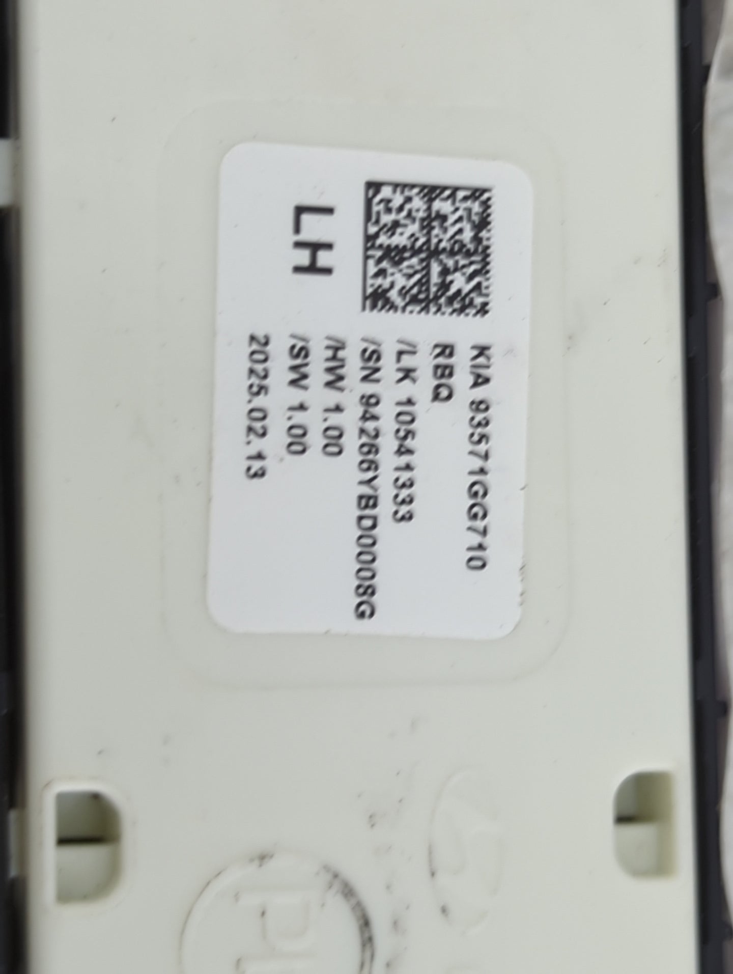 2025 Kia Forte Master Power Window Switch Replacement Driver Side Left P/N:93571GG710 94266YBD0008G Fits OEM Used Auto Parts