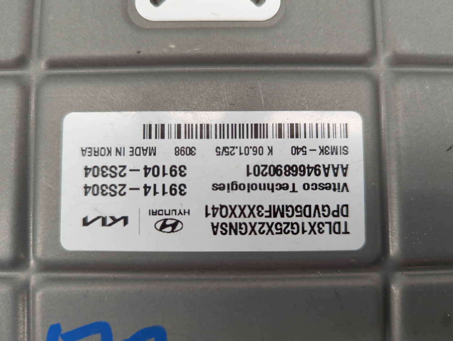 2025 Kia K5 PCM Engine Control Computer ECU ECM PCU OEM P/N:39104-2S304 39114-2S304 Fits OEM Used Auto Parts - Oemusedautopa
