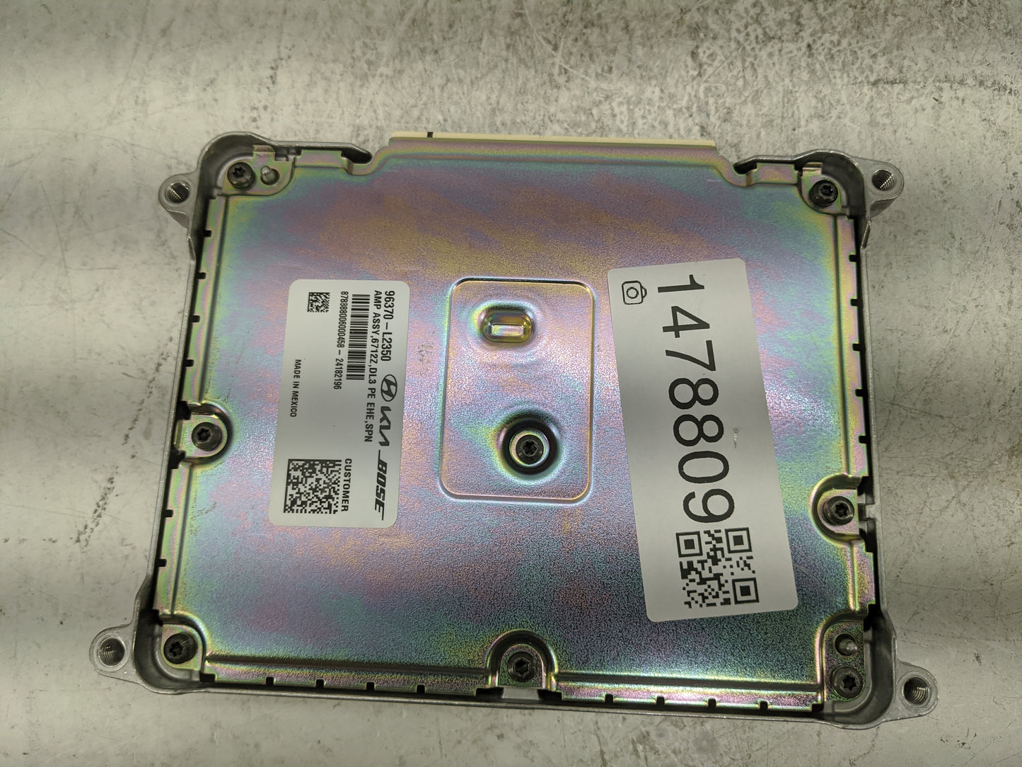 2025 Kia K5 Radio Speaker Amplifier 96370-l2350 - Oemusedautoparts1.com