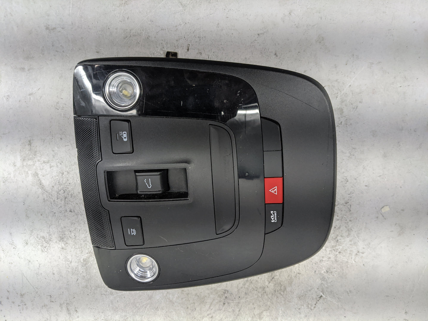 2025 Kia K5 Overhead Console W/rear Climate Control Black - Oemusedautoparts1.com