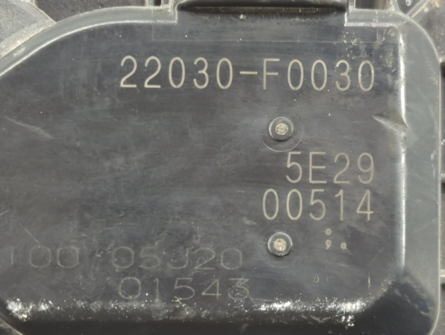 2025 Lexus Es350 Throttle Body Fits OEM Used Auto Parts - Oemusedautoparts1.com