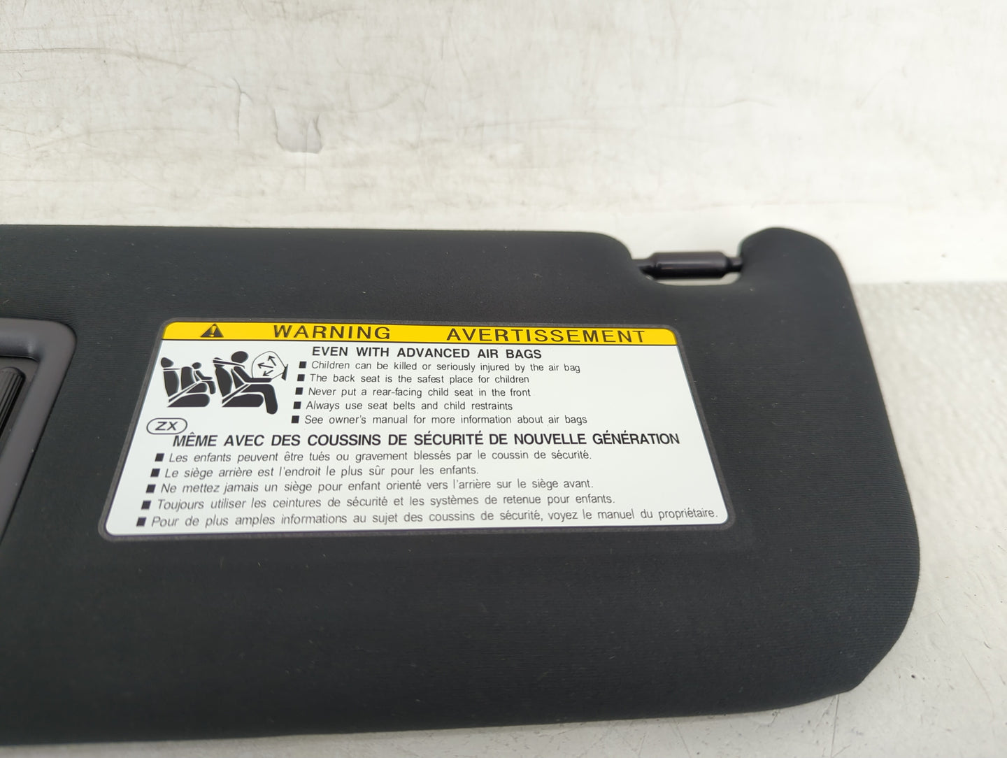2025 Lexus Rx350 Sun Visor Shade Replacement Passenger Right Mirror Fits OEM Used Auto Parts - Oemusedautoparts1.com