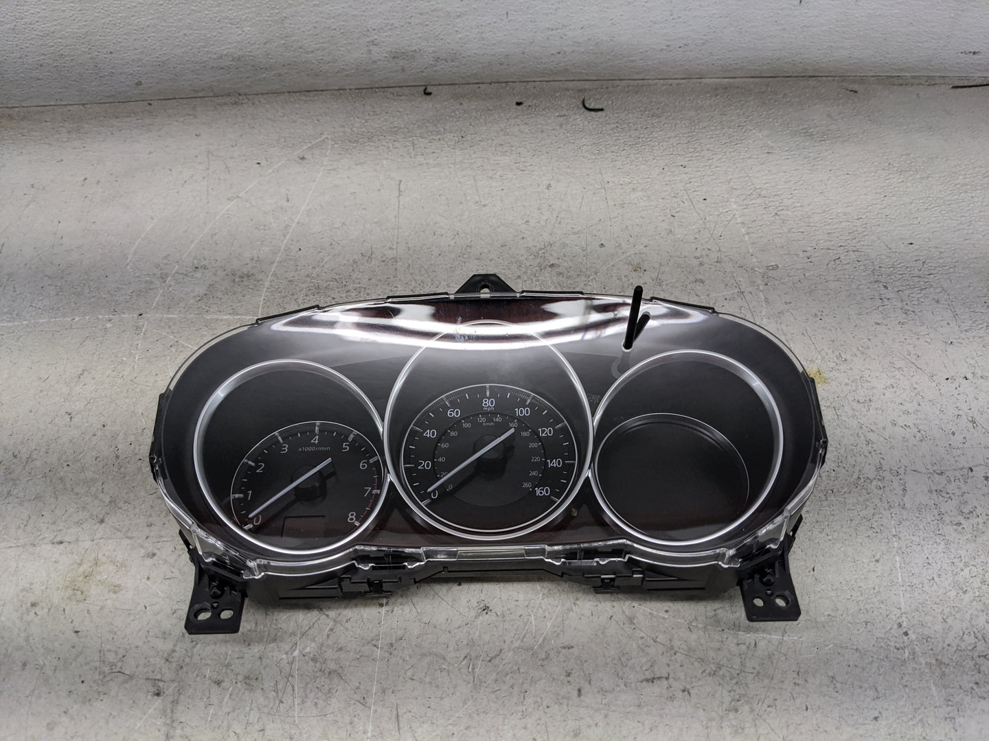 2017-2018 Mazda Cx-5 Instrument Cluster Speedometer Gauges P/N:TK49 55430 L976D-C, KT174, KGKB A, KA162 Miles: Fits Fits 201