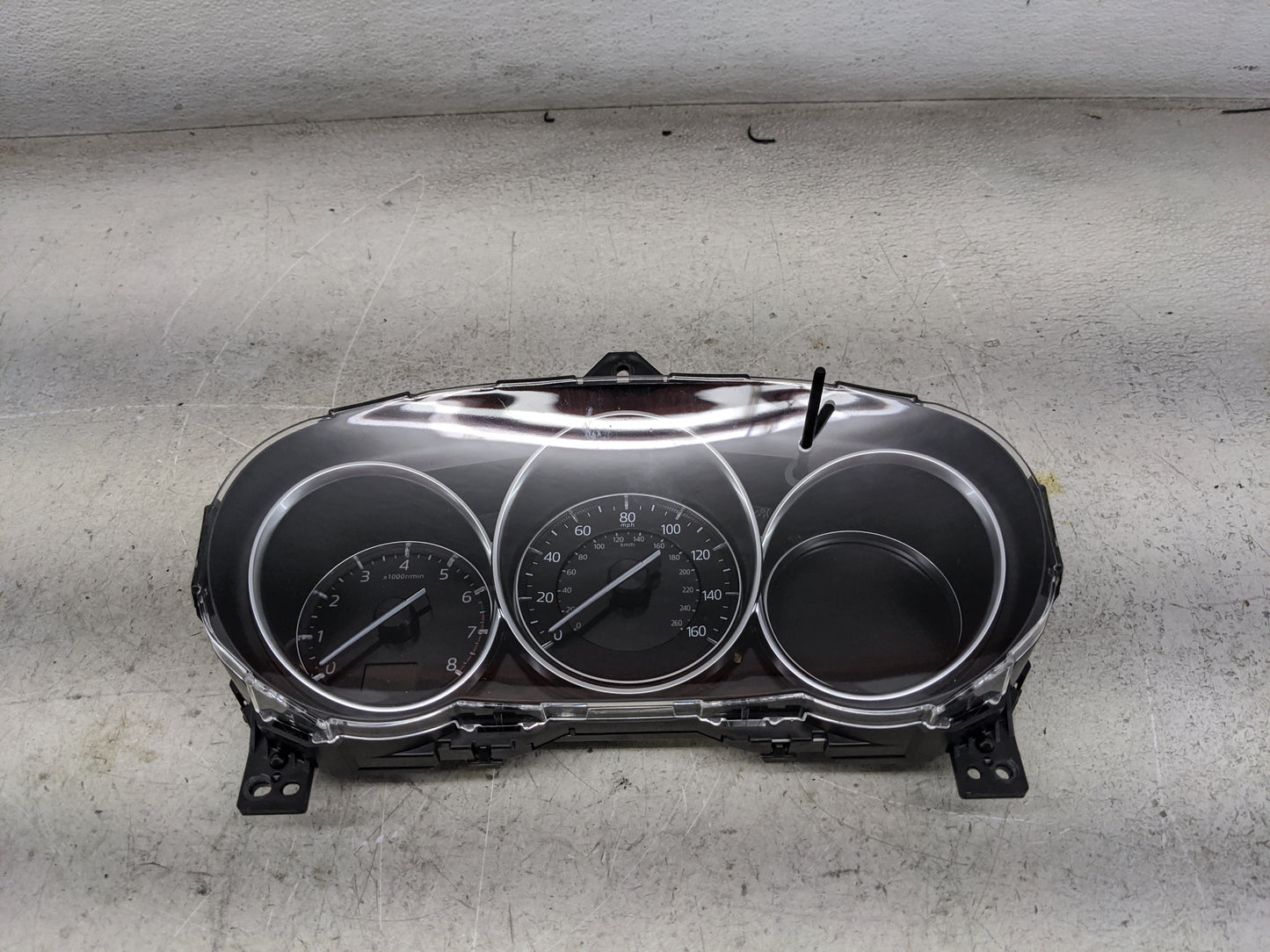 2017-2018 Mazda Cx-5 Instrument Cluster Speedometer Gauges P/N:TK49 55430 L976D-C, KT174, KGKB A, KA162 Miles: Fits Fits 201