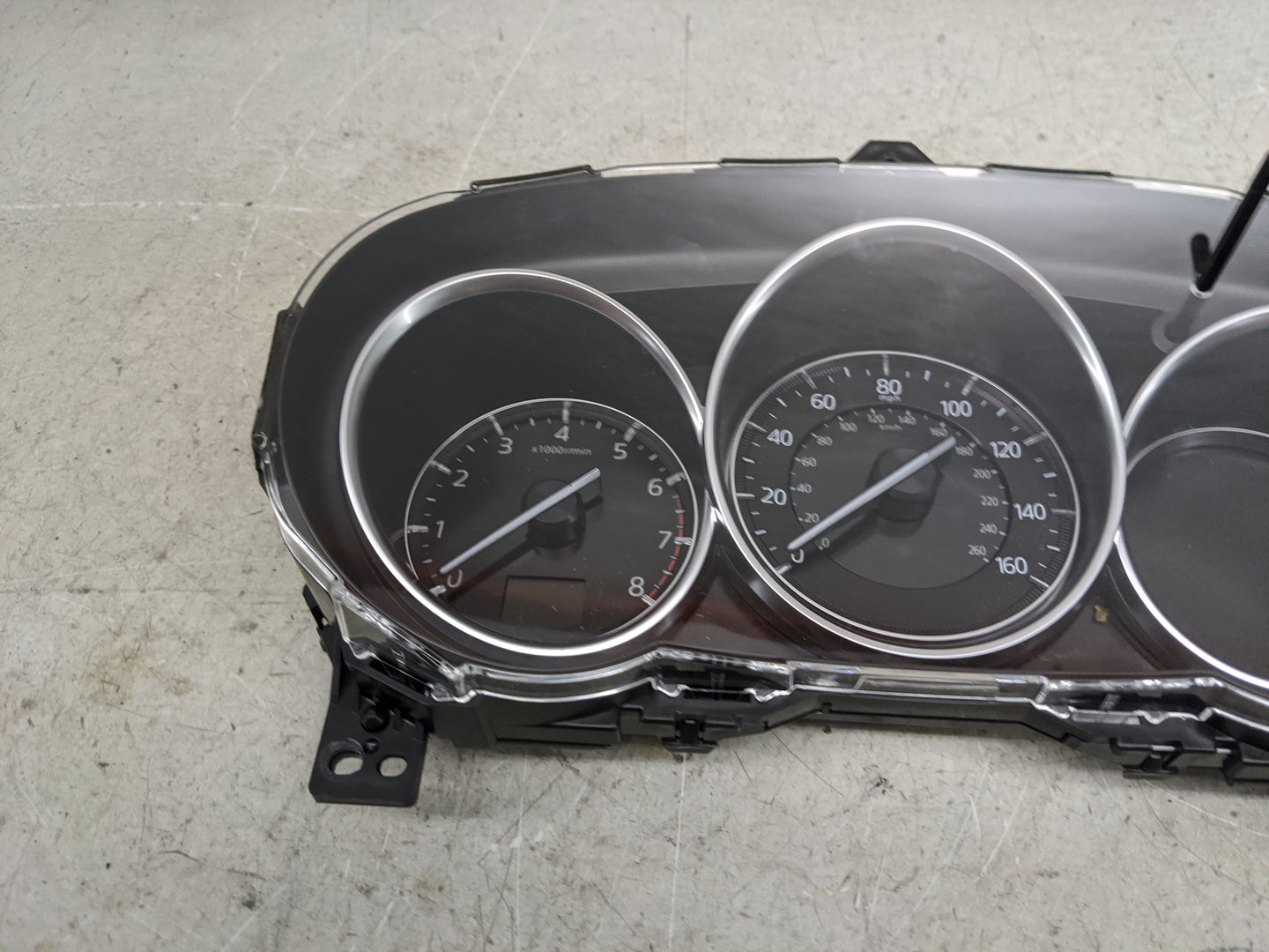 2017-2018 Mazda Cx-5 Instrument Cluster Speedometer Gauges P/N:TK49 55430 L976D-C, KT174, KGKB A, KA162 Miles: Fits Fits 201