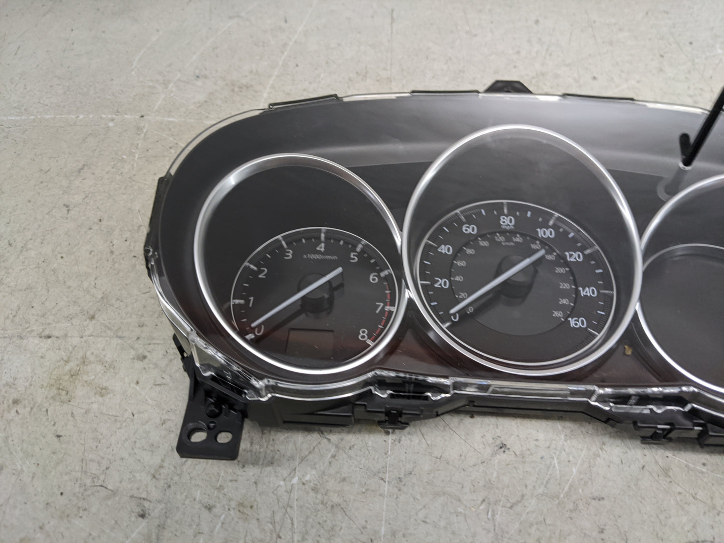 2017-2018 Mazda Cx-5 Instrument Cluster Speedometer Gauges P/N:TK49 55430 L976D-C, KT174, KGKB A, KA162 Miles: Fits Fits 201