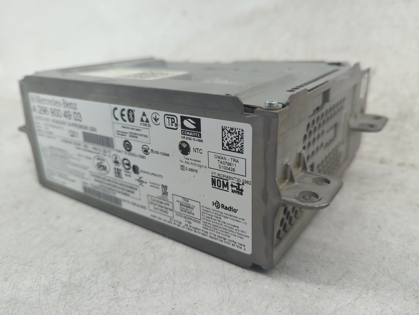 2025 Mercedes-Benz Amg Gt 53 Radio AM FM Cd Player Receiver Replacement Fits OEM Used Auto Parts - Oemusedautoparts1.com