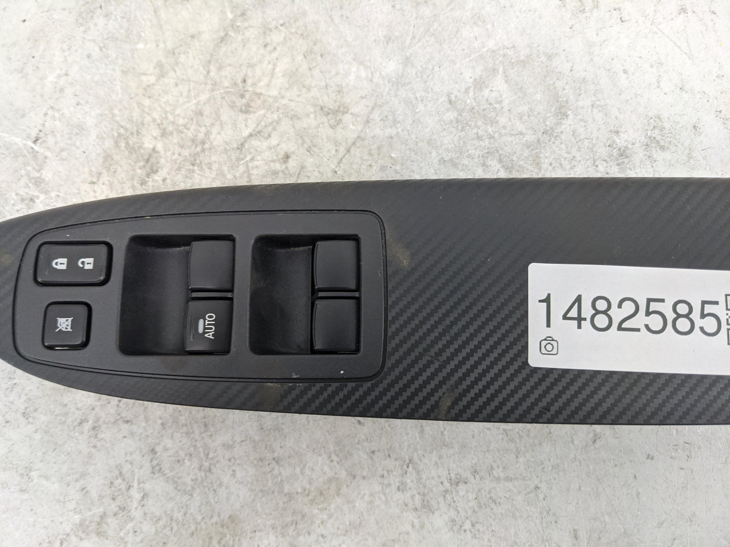 2018 Mitsubishi Eclipse Cross Master Power Window Switch Replacement Driver Side Left P/N:8608A323 04Z4T17AN, M007-002 Fits 