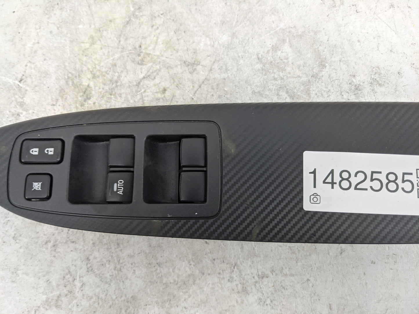 2018 Mitsubishi Eclipse Cross Master Power Window Switch Replacement Driver Side Left P/N:8608A323 04Z4T17AN, M007-002 Fits 