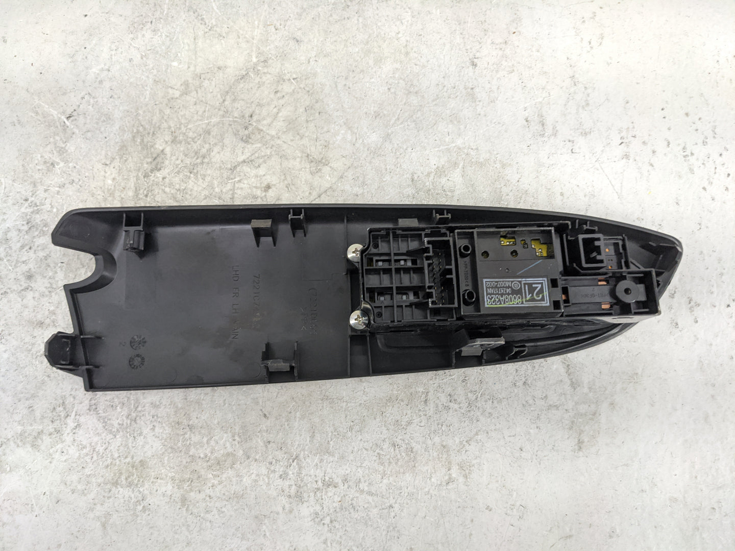 2018 Mitsubishi Eclipse Cross Master Power Window Switch Replacement Driver Side Left P/N:8608A323 04Z4T17AN, M007-002 Fits 