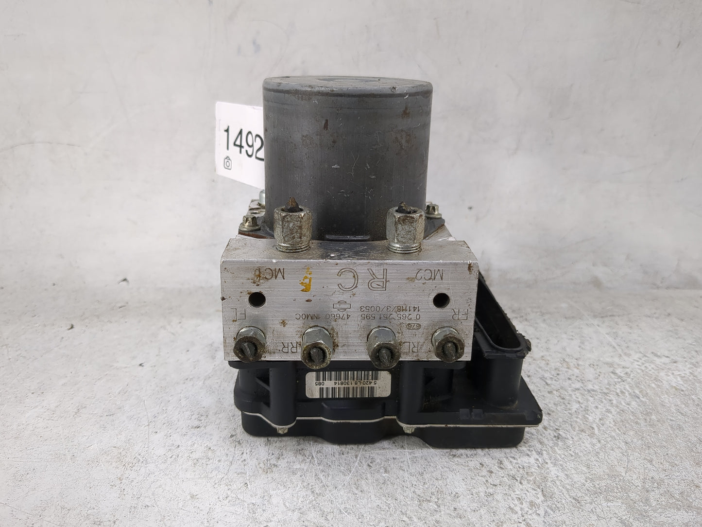 2025 Mitsubishi Outlander ABS Pump Control Module Replacement P/N:0265251595 476601NM0C, 0265951, 5420L8130814 Fits OEM Used