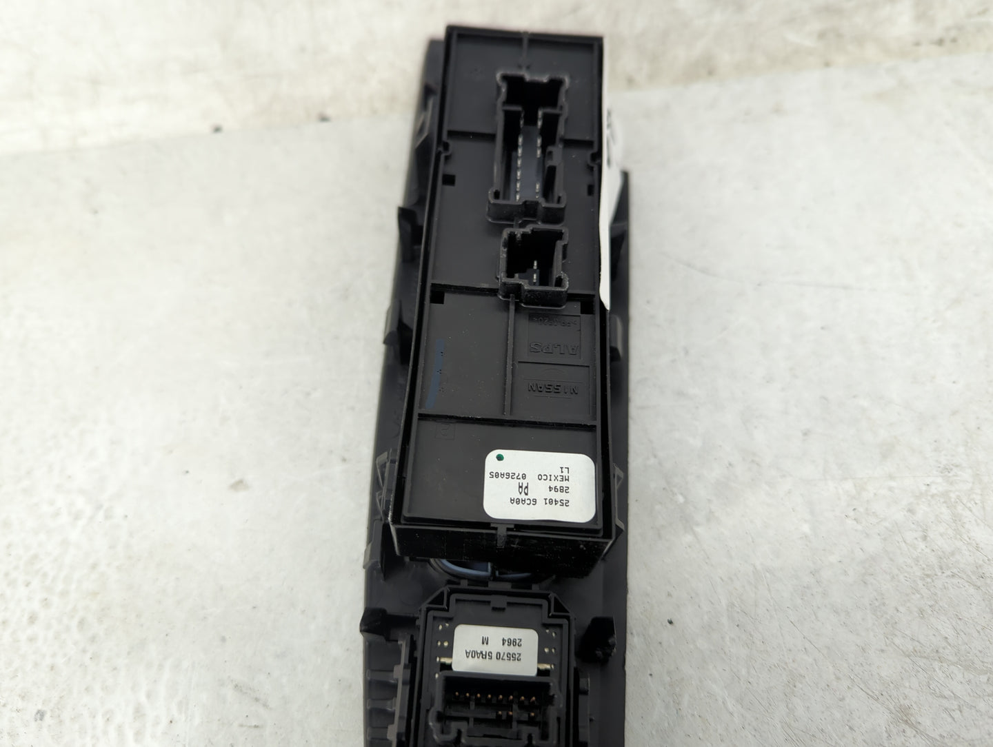 2019-2022 Nissan Altima Master Power Window Switch Replacement Driver Side Left Fits Fits 2019 2020 2021 2022 OEM Used Auto 