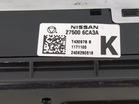 2019-2022 Nissan Altima Climate Control Module Temperature AC/Heater Replacement P/N:27500 6CA3A Fits Fits 2019 2020 2021 20