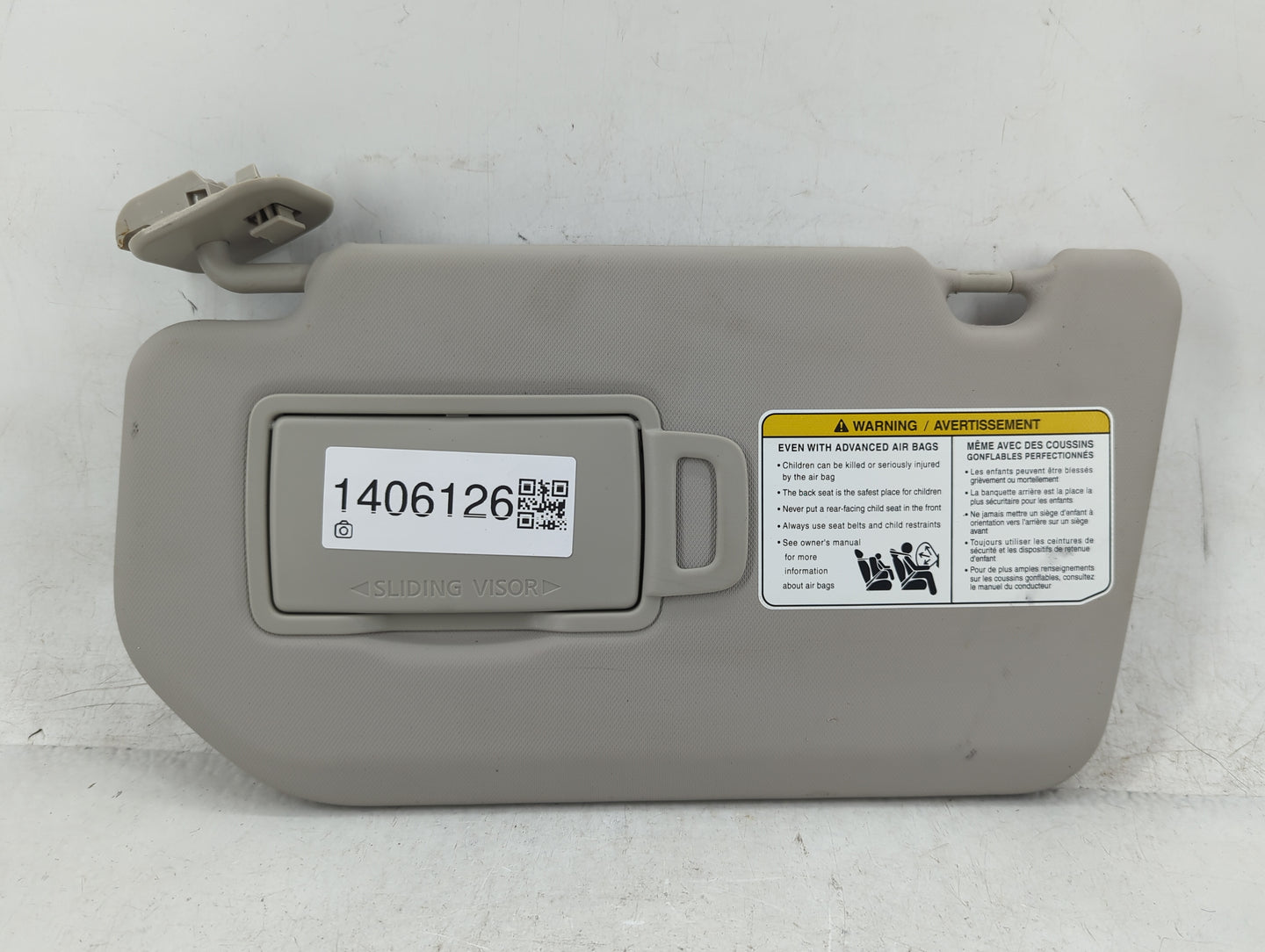 2025 Nissan Rogue Sun Visor Shade Replacement Driver Left Mirror Fits OEM Used Auto Parts - Oemusedautoparts1.com