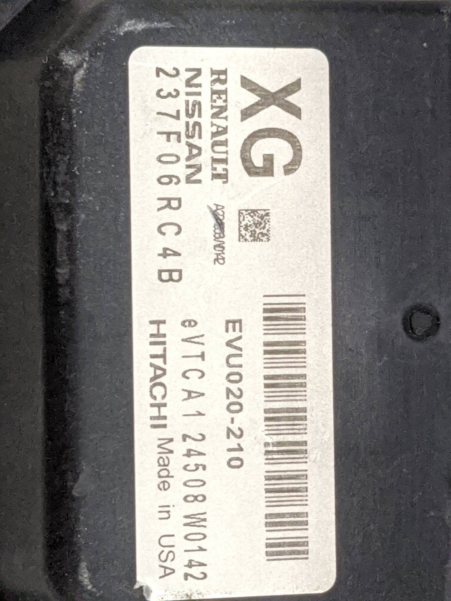 2025 Nissan Rogue PCM Engine Control Computer ECU ECM PCU OEM P/N:237F06RC4B EVU020-210 Fits OEM Used Auto Parts - Oemusedau