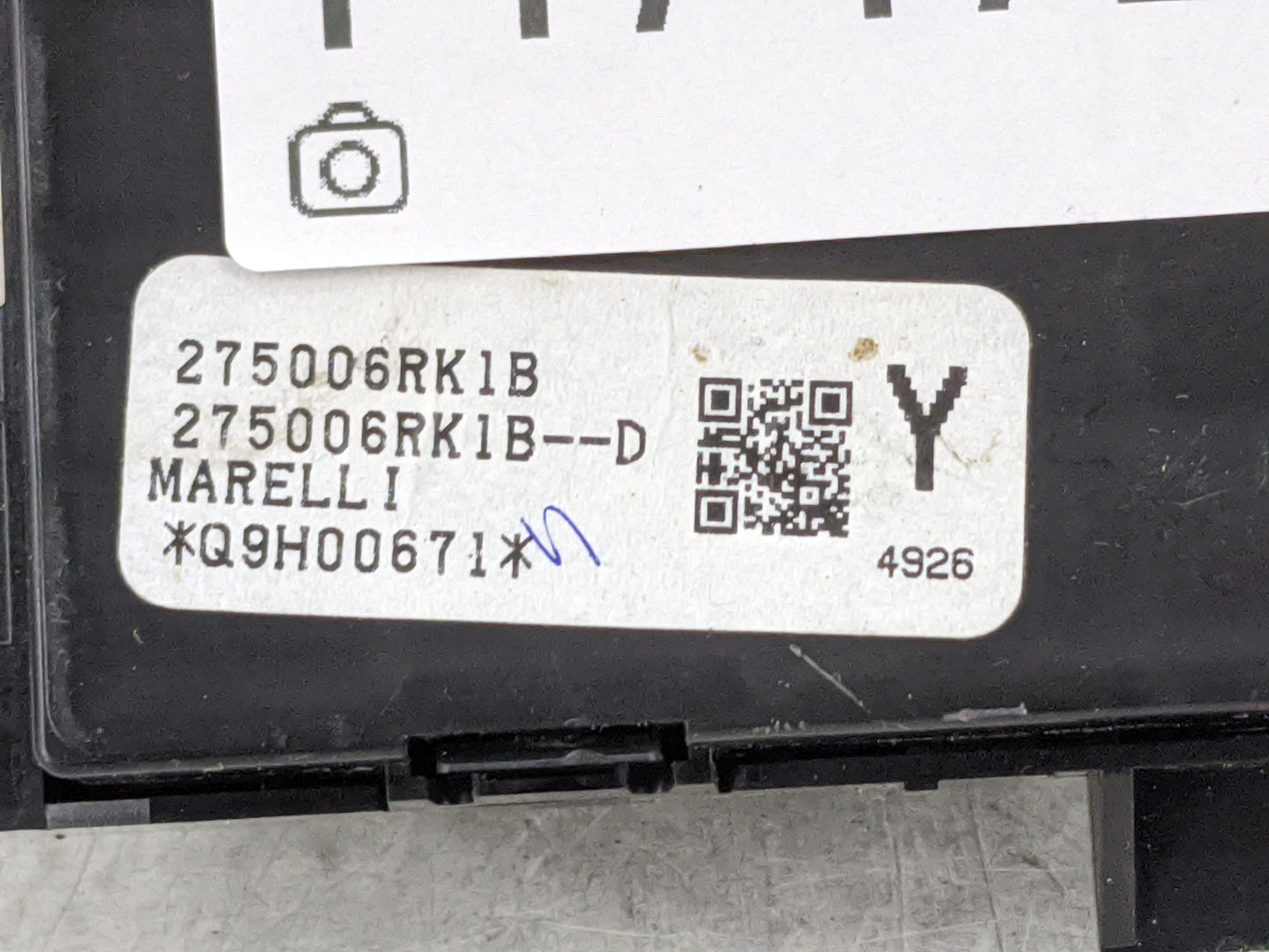 2021-2022 Nissan Rogue Climate Control Module Temperature AC/Heater Replacement P/N:275006RK1B 275006RK1B--D Fits Fits 2021 