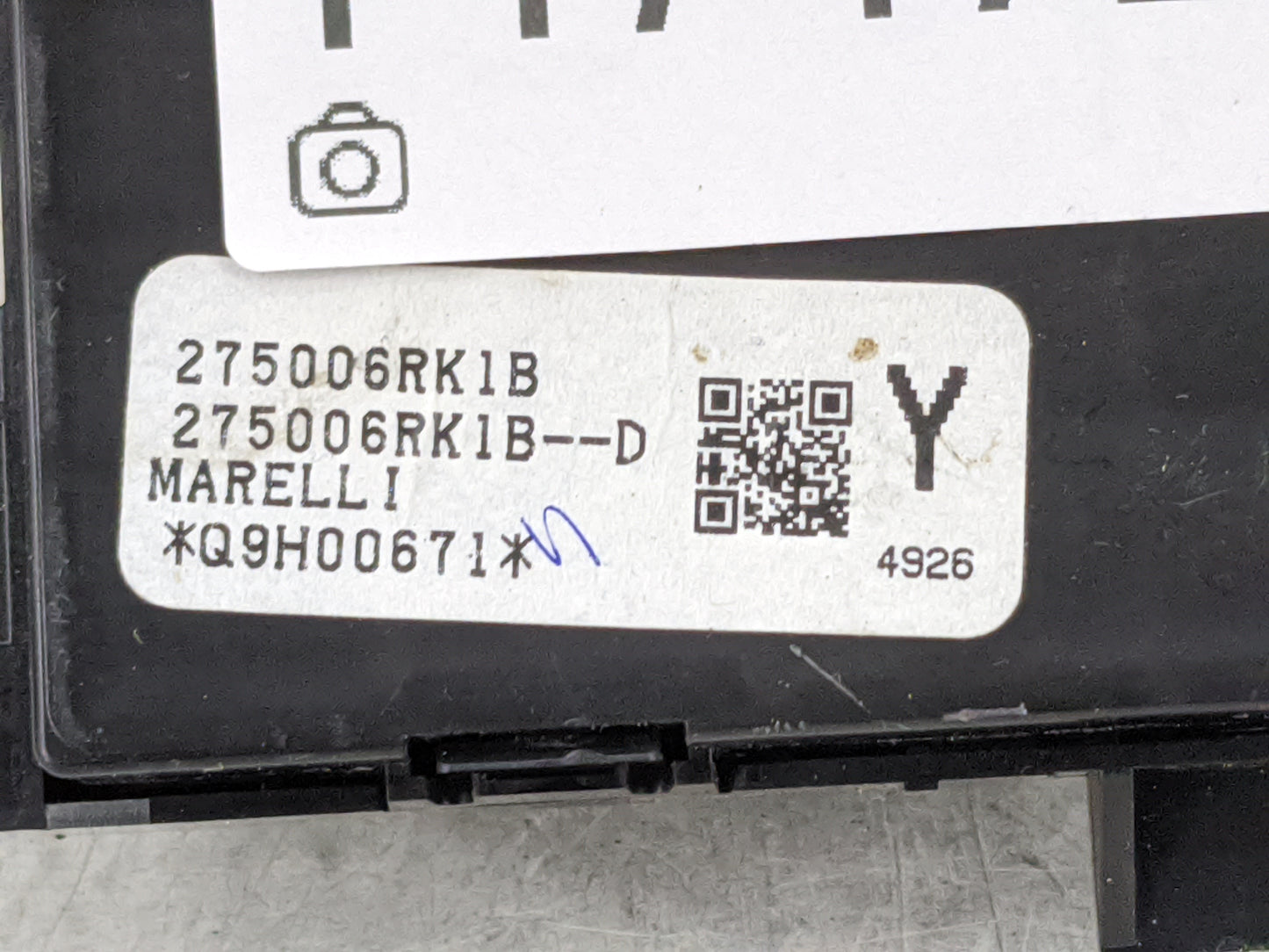 2021-2022 Nissan Rogue Climate Control Module Temperature AC/Heater Replacement P/N:275006RK1B 275006RK1B--D Fits Fits 2021 
