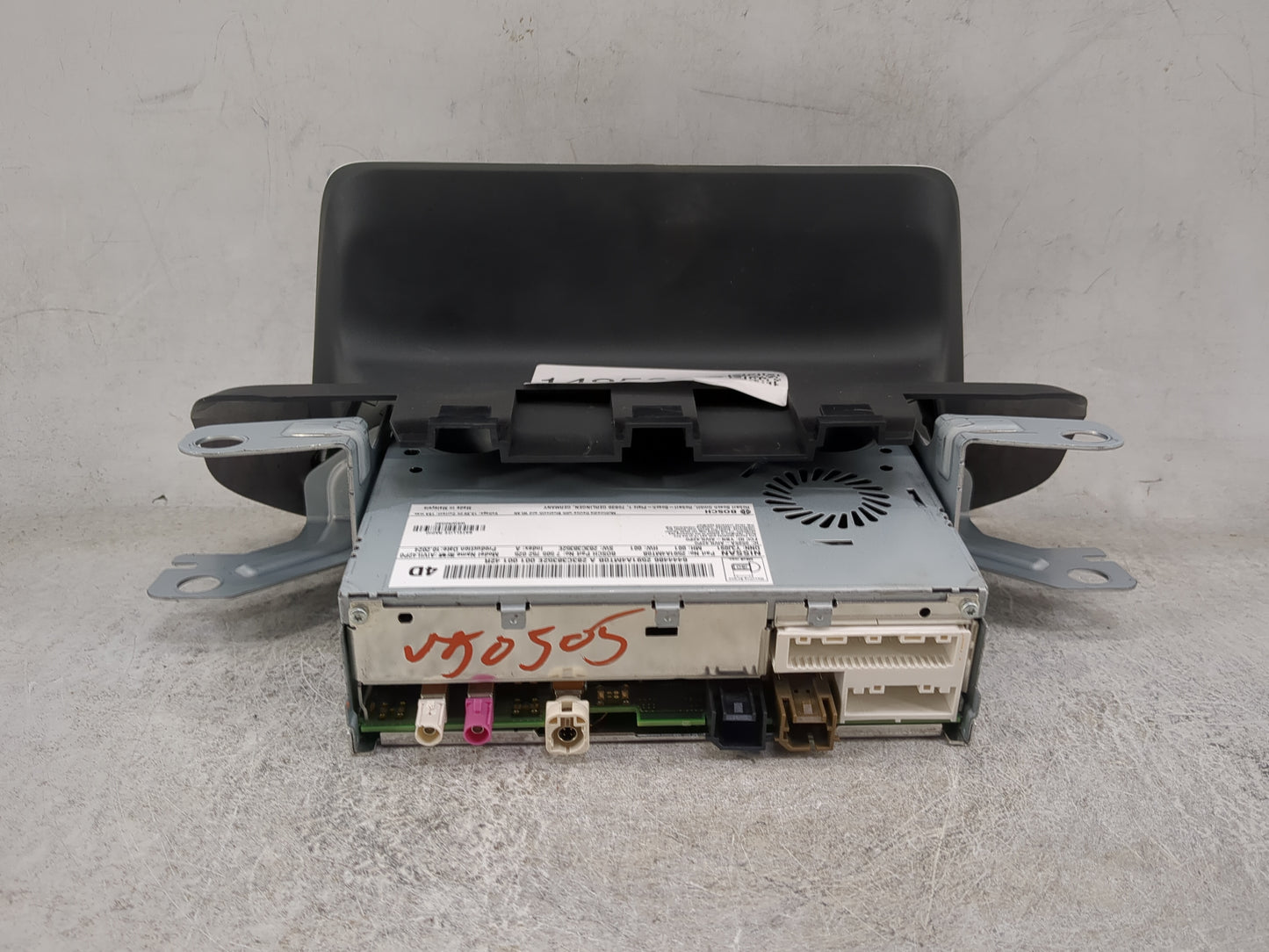 2025 Nissan Rogue Radio AM FM Cd Player Receiver Replacement P/N:2591A4MT0B 7505752025, 283C38352E, YBN-AIVIL42P0 Fits OEM U