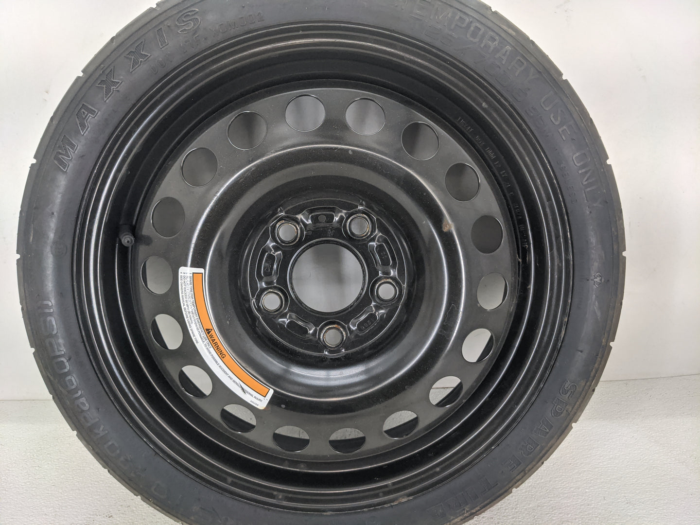 2020-2022 Nissan Sentra Spare Donut Tire Wheel Rim Oem 1420878 - Oemusedautoparts1.com