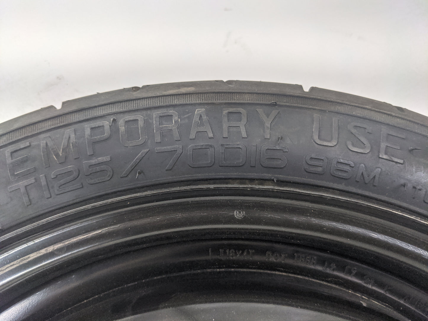 2020-2022 Nissan Sentra Spare Donut Tire Wheel Rim Oem 1420878 - Oemusedautoparts1.com