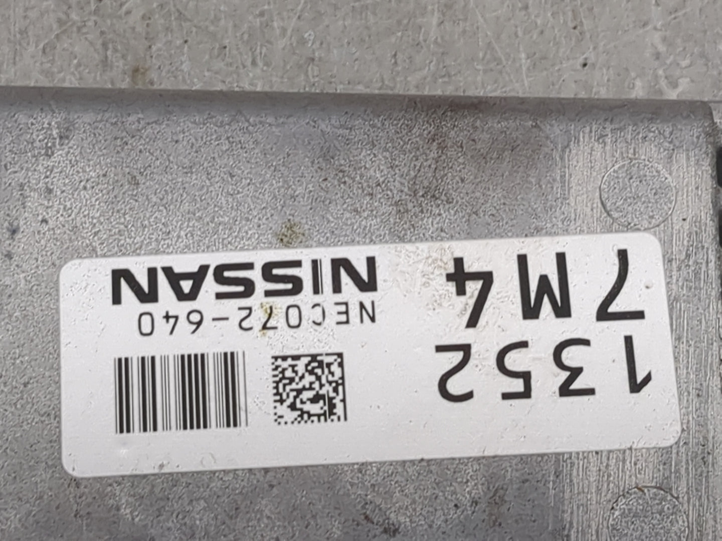 2020-2022 Nissan Sentra PCM Engine Control Computer ECU ECM PCU OEM P/N:NEC072-640 Fits Fits 2020 2021 2022 OEM Used Auto Pa