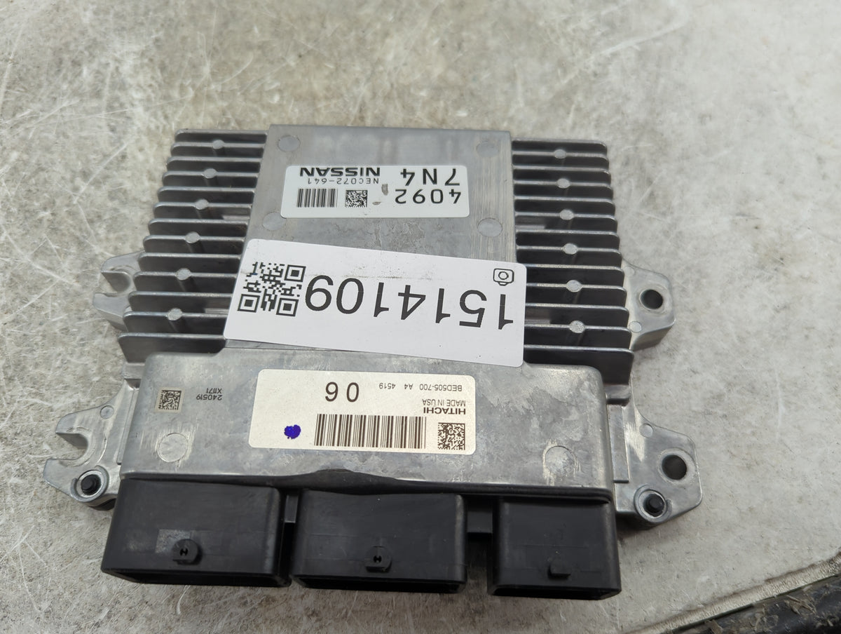 2020-2022 Nissan Sentra PCM Engine Control Computer ECU ECM PCU OEM P/N:NEC072-641 BED505-700 Fits Fits 2020 2021 2022 OEM U