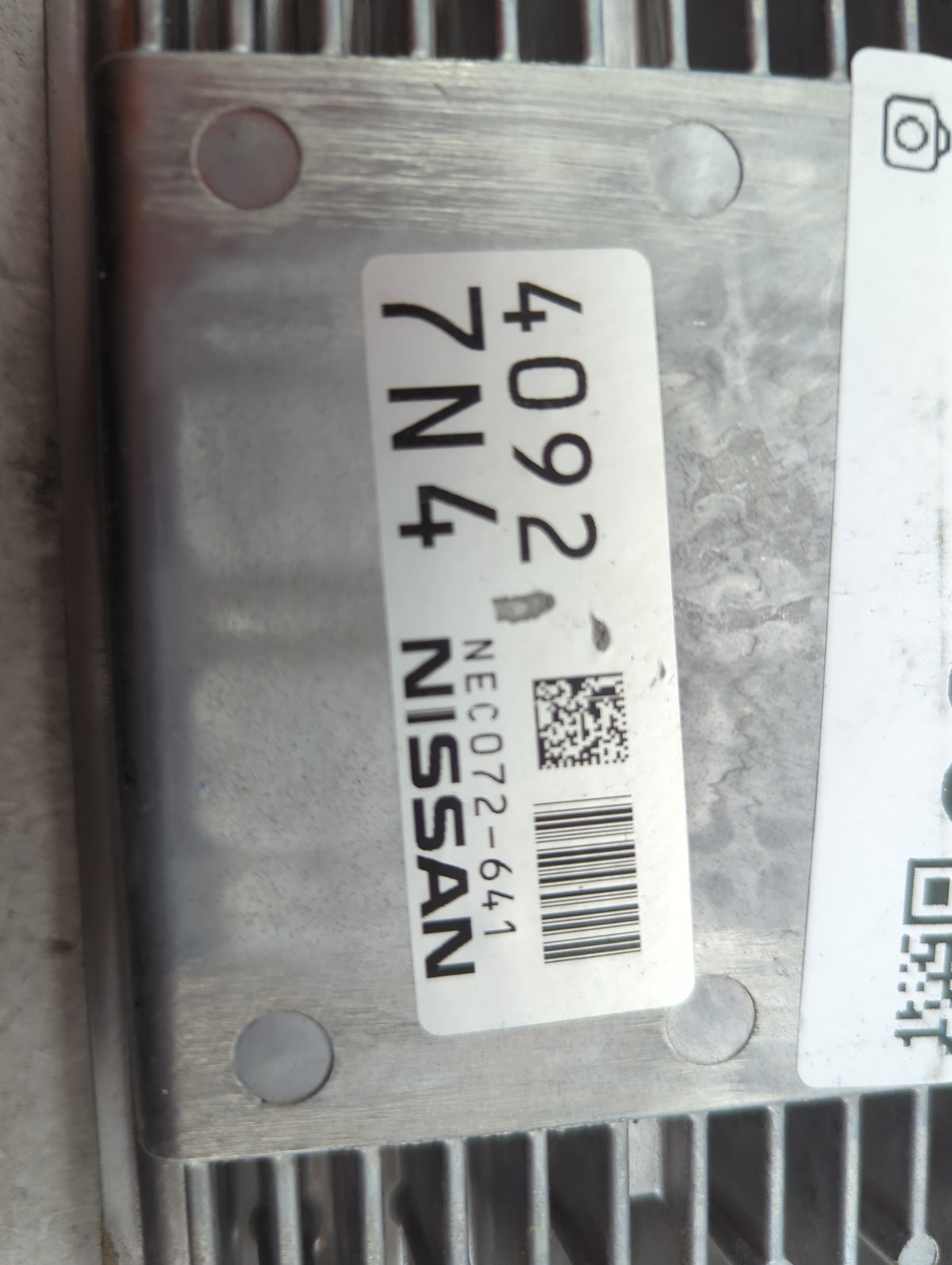 2020-2022 Nissan Sentra PCM Engine Control Computer ECU ECM PCU OEM P/N:NEC072-641 BED505-700 Fits Fits 2020 2021 2022 OEM U