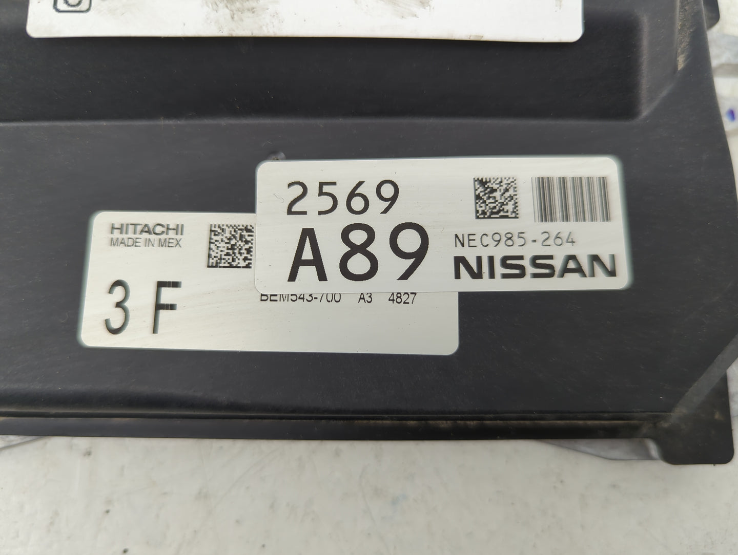 2025 Nissan Versa PCM Engine Control Computer ECU ECM PCU OEM P/N:NEC985-264 Fits OEM Used Auto Parts - Oemusedautoparts1.co