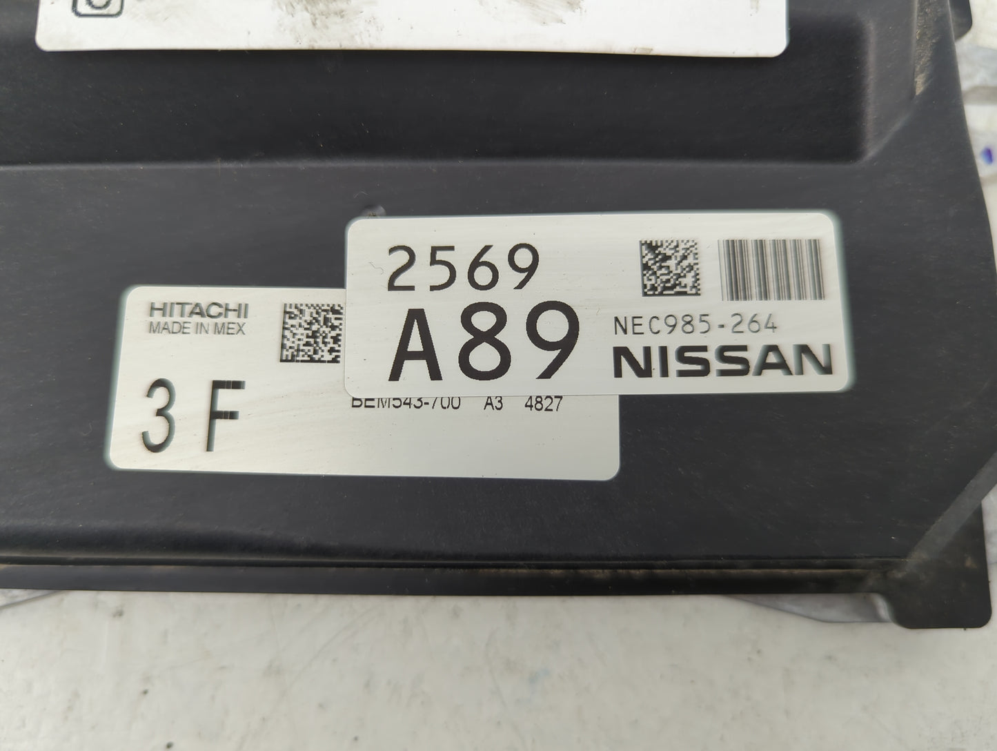 2025 Nissan Versa PCM Engine Control Computer ECU ECM PCU OEM P/N:NEC985-264 Fits OEM Used Auto Parts - Oemusedautoparts1.co