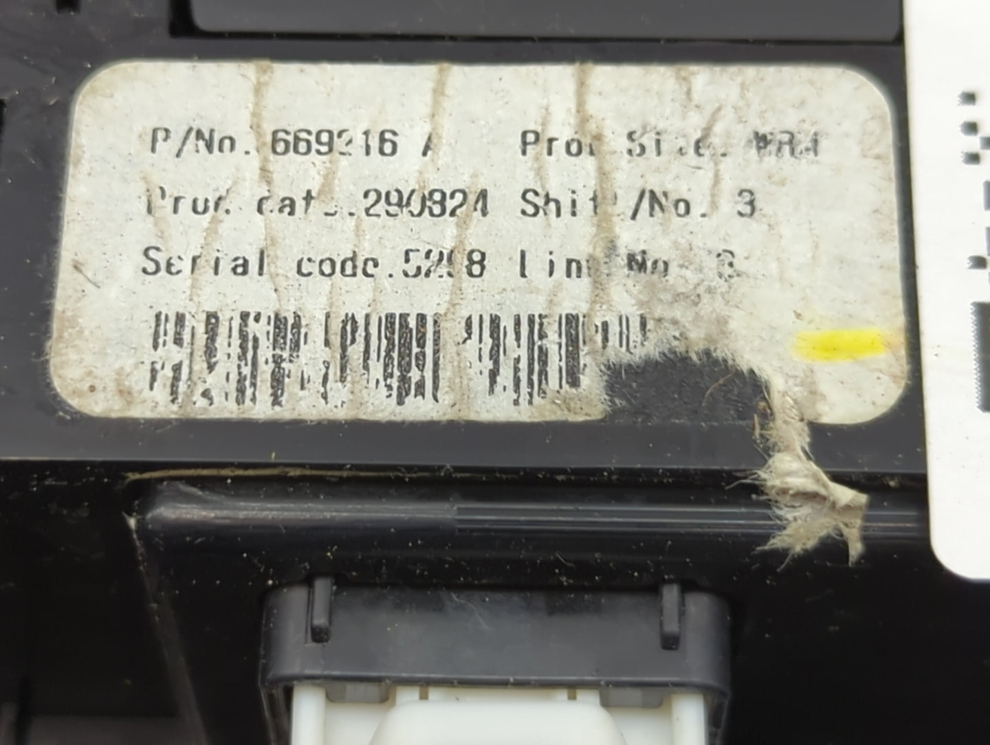 2025 Nissan Versa Climate Control Module Temperature AC/Heater Replacement P/N:669216 Fits OEM Used Auto Parts - Oemusedauto