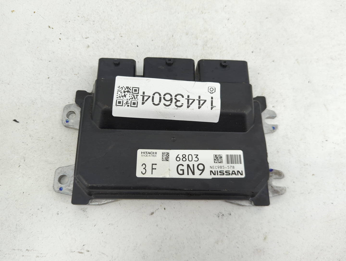 2020-2022 Nissan Versa PCM Engine Control Computer ECU ECM PCU OEM P/N:NEC985-578 Fits Fits 2020 2021 2022 OEM Used Auto Par