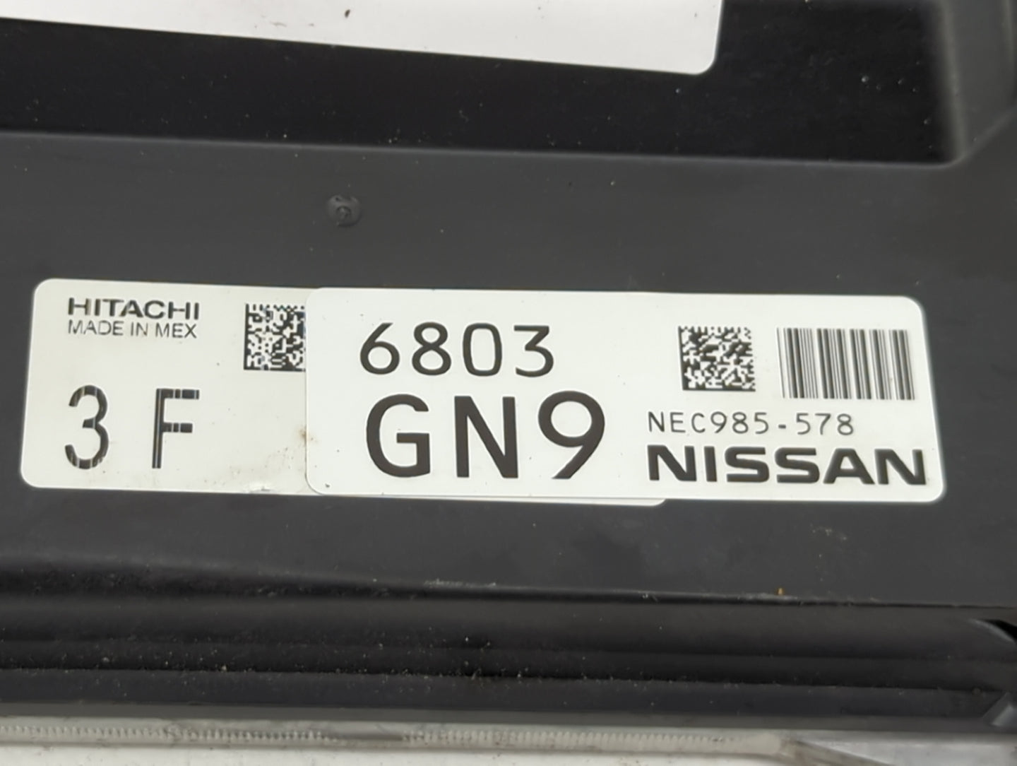 2020-2022 Nissan Versa PCM Engine Control Computer ECU ECM PCU OEM P/N:NEC985-578 Fits Fits 2020 2021 2022 OEM Used Auto Par