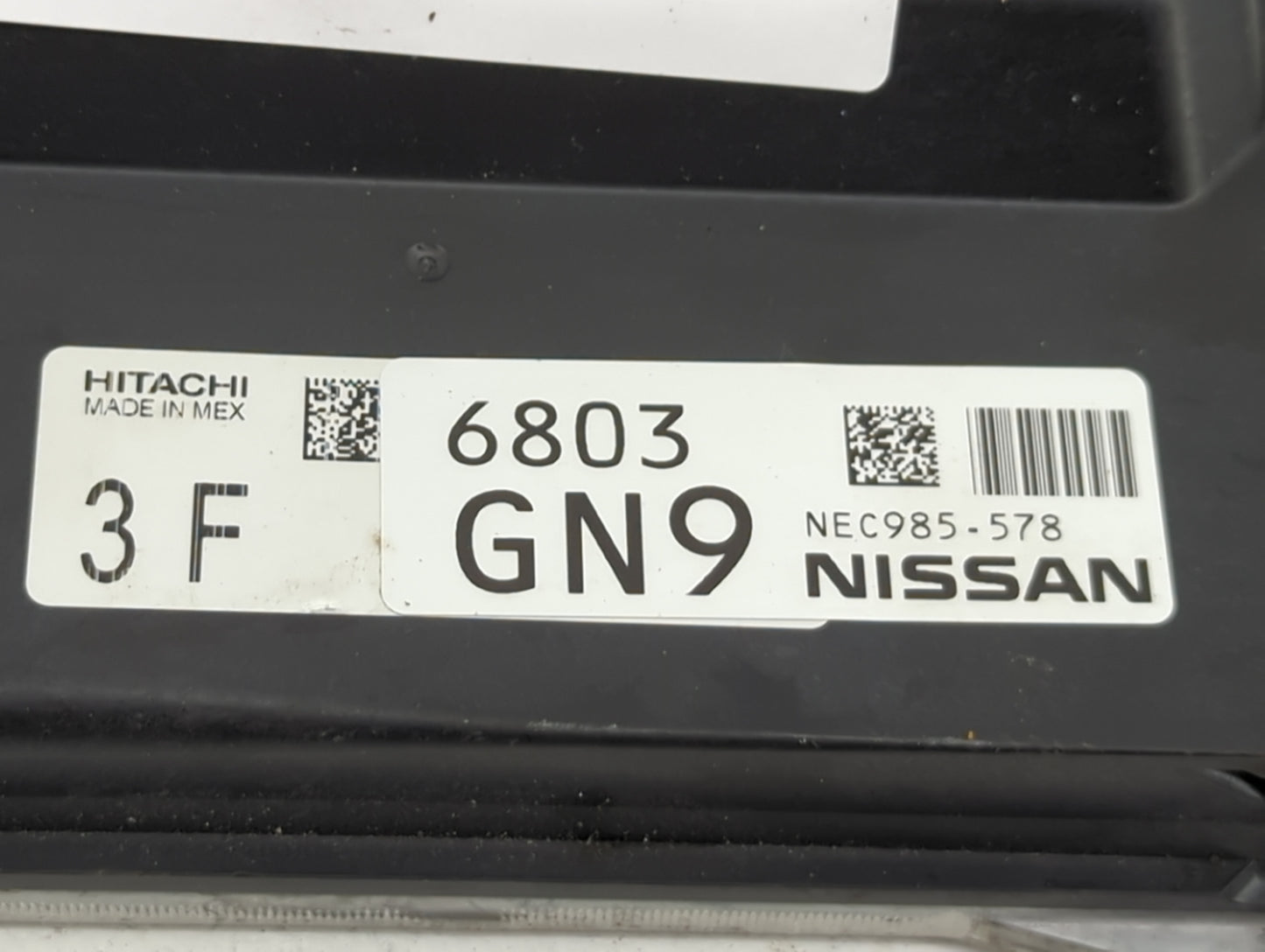 2020-2022 Nissan Versa PCM Engine Control Computer ECU ECM PCU OEM P/N:NEC985-578 Fits Fits 2020 2021 2022 OEM Used Auto Par