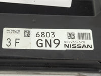 2020-2022 Nissan Versa PCM Engine Control Computer ECU ECM PCU OEM P/N:NEC985-578 Fits Fits 2020 2021 2022 OEM Used Auto Par