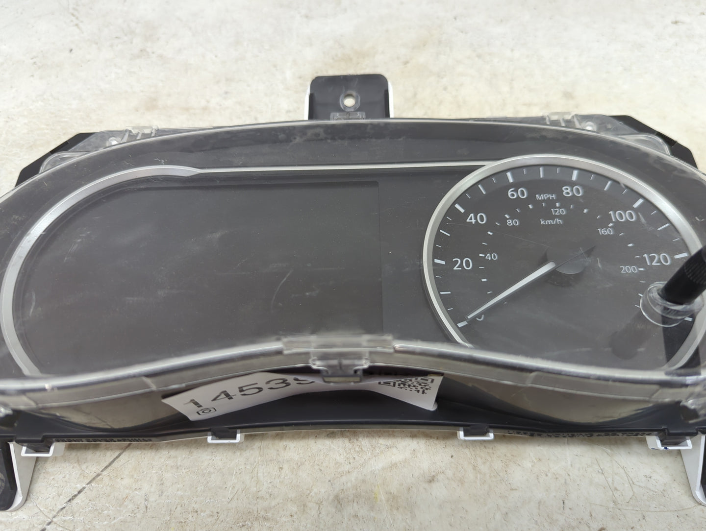 2025 Nissan Versa Instrument Cluster Speedometer Gauges P/N:24810 9EY1B NM-0012-230 Miles: Fits OEM Used Auto Parts - Oemuse