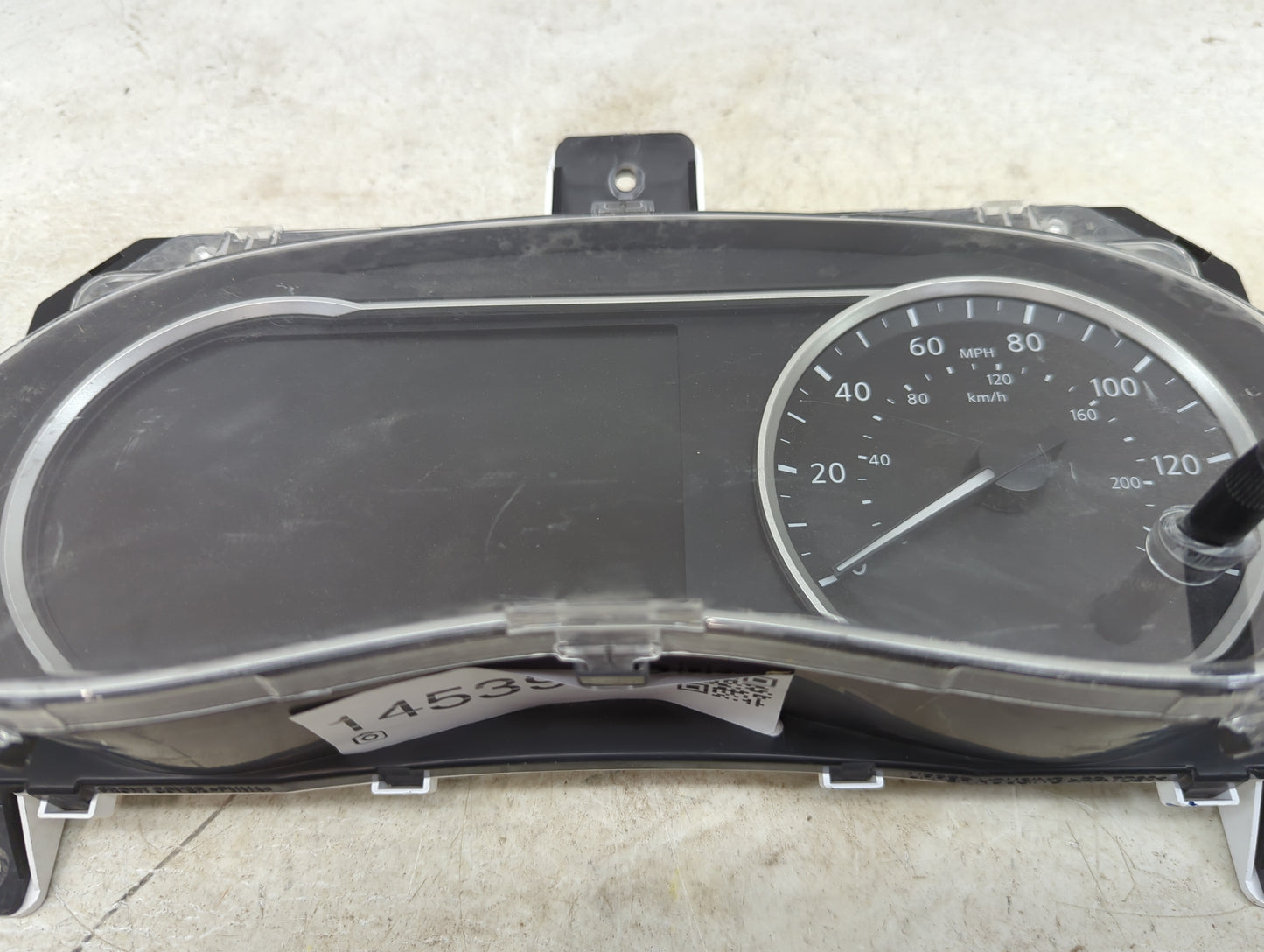 2025 Nissan Versa Instrument Cluster Speedometer Gauges P/N:24810 9EY1B NM-0012-230 Miles: Fits OEM Used Auto Parts - Oemuse