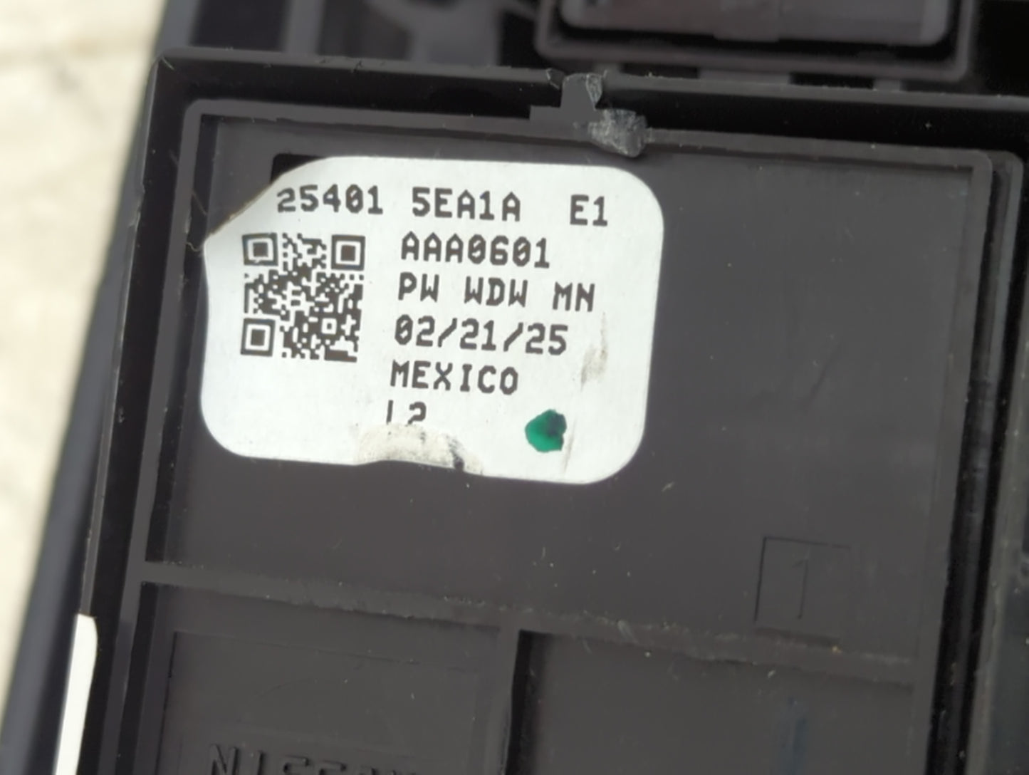 2020-2022 Nissan Versa Master Power Window Switch Replacement Driver Side Left P/N:254015EA1A Fits Fits 2020 2021 2022 OEM U