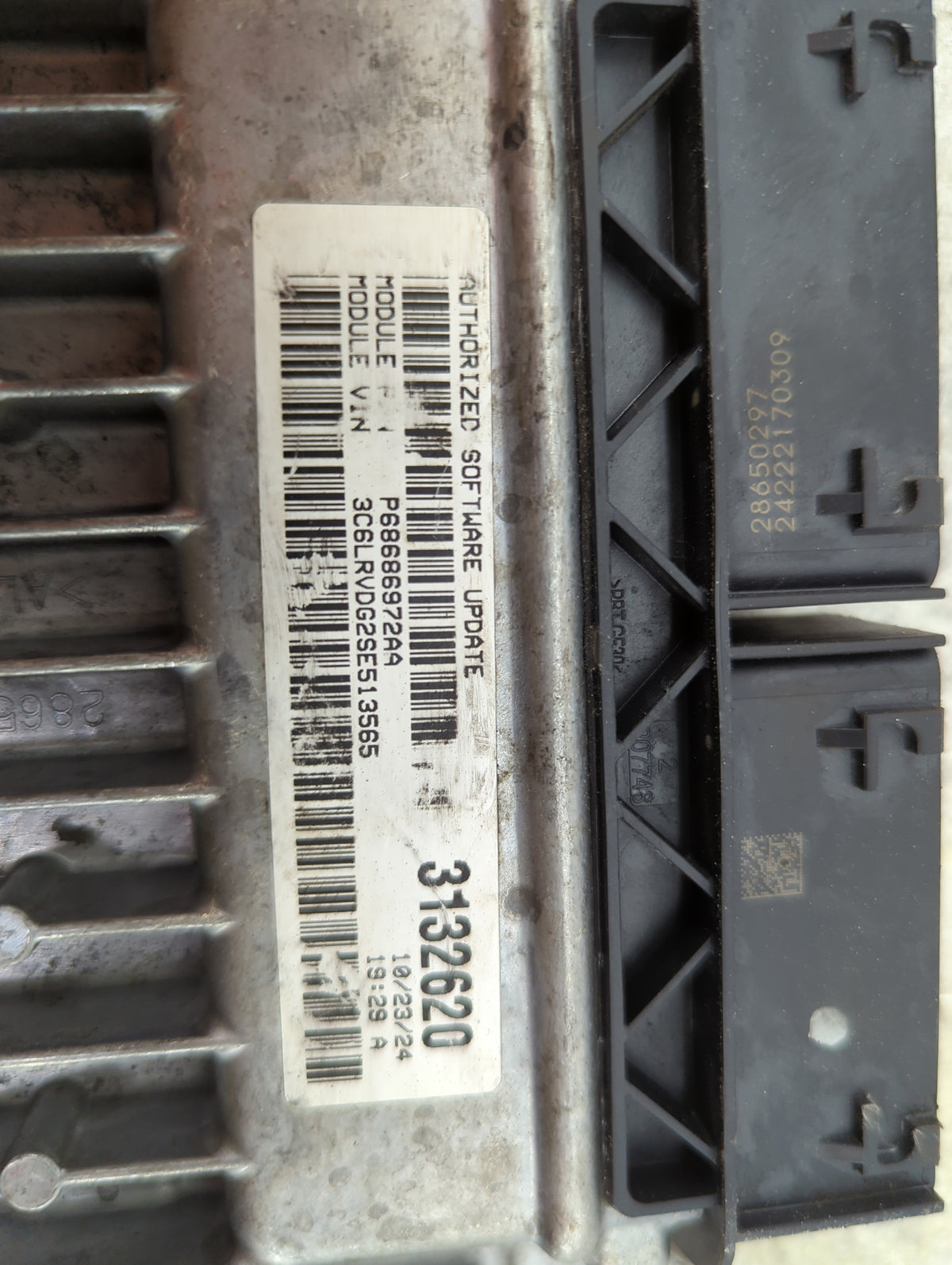 2025 Ram Promaster 2500 PCM Engine Control Computer ECU ECM PCU OEM P/N:P68686972AA 68686972AA, 42934871, 3132620, 68585572A
