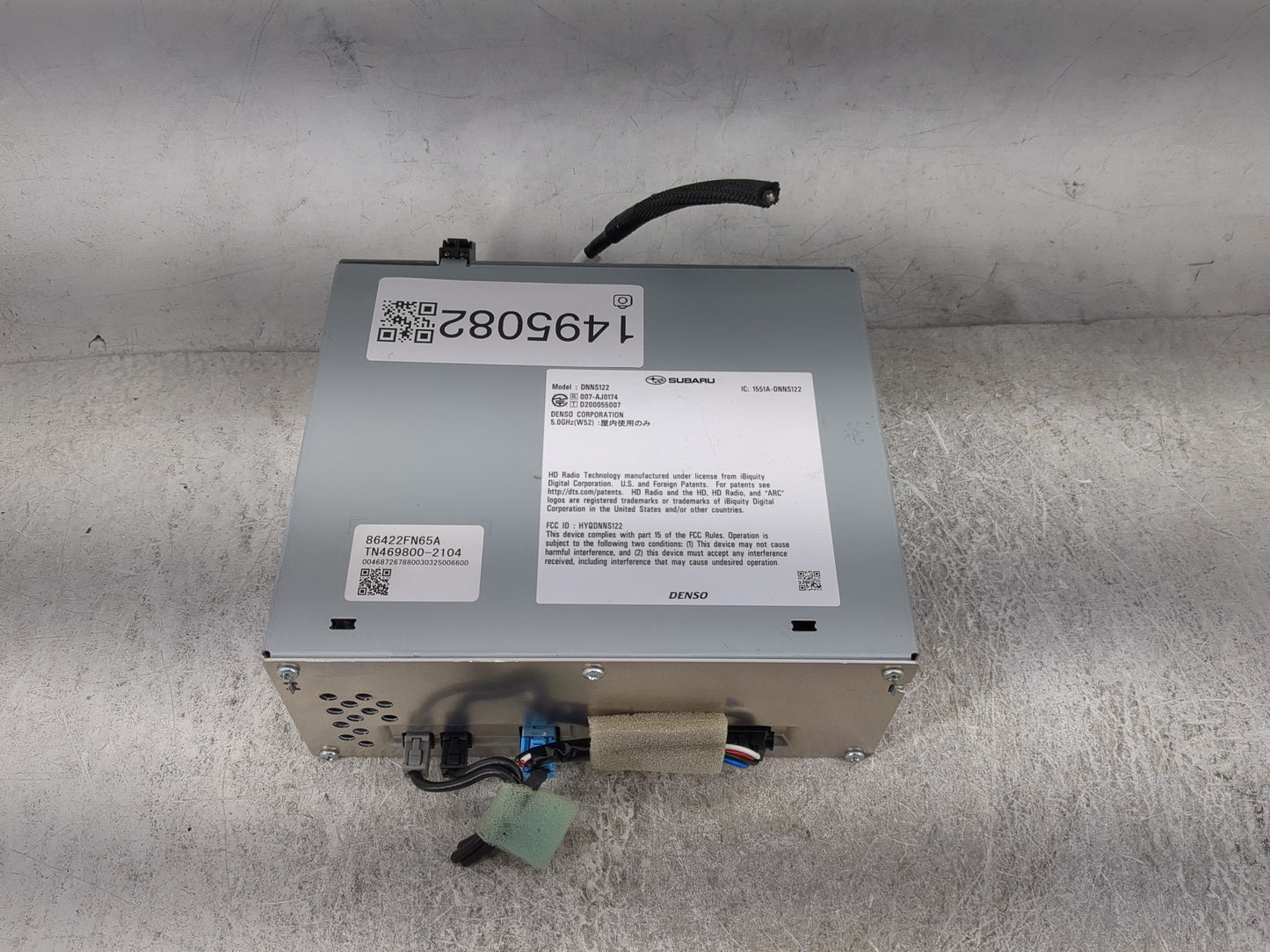 2025 Subaru Crosstrek Radio AM FM Cd Player Receiver Replacement P/N:DNNS322 86422FN65A, TN469800-2104, 007-AJ0174 Fits OEM 