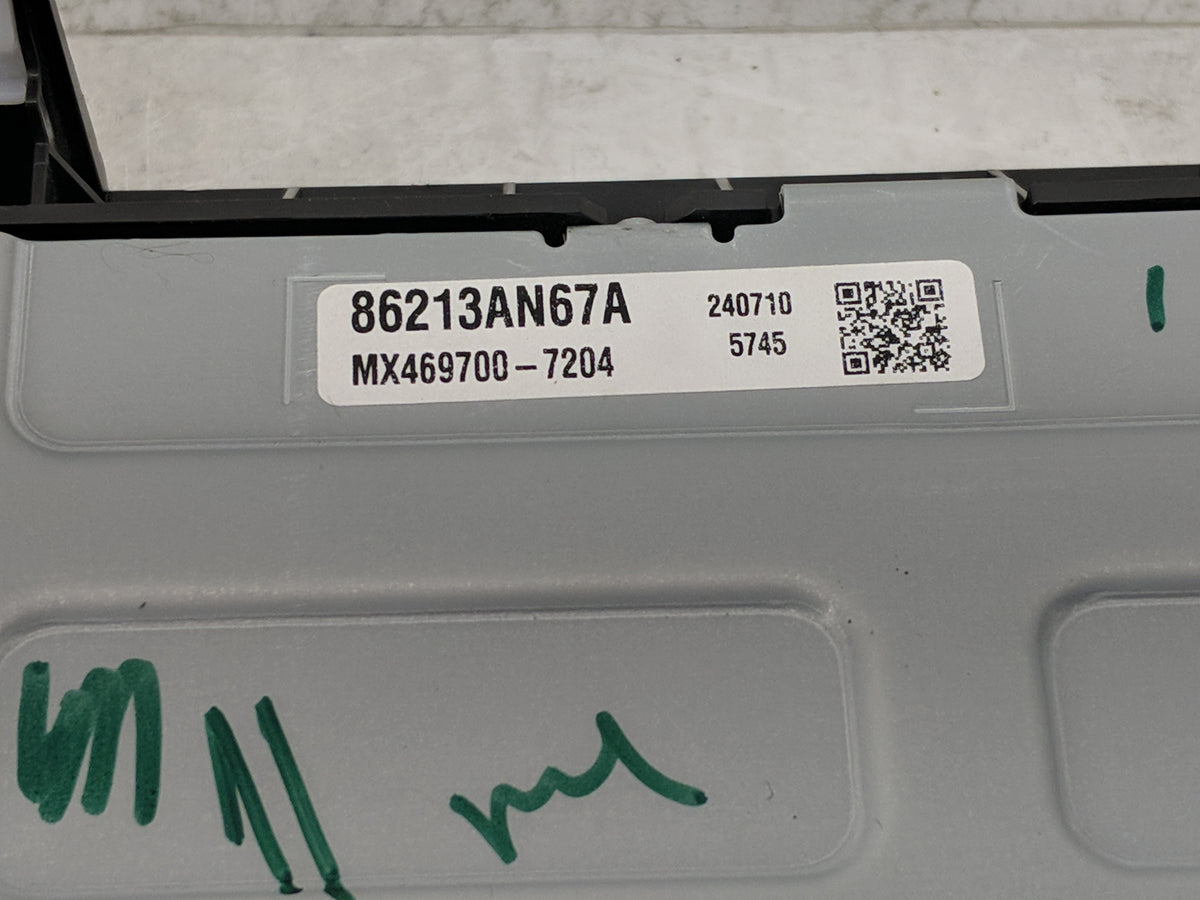 2025 Subaru Legacy Information Radio Display Screen - Oemusedautoparts1.com