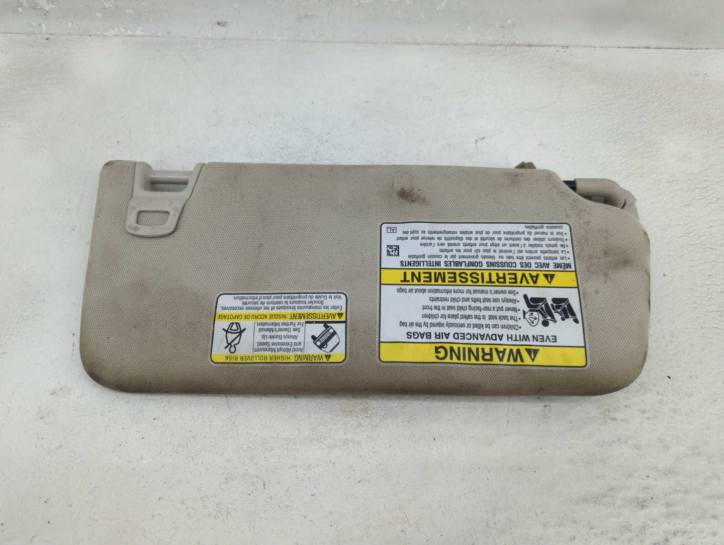 2025 Subaru Legacy Sun Visor Shade Replacement Driver Left Mirror Fits OEM Used Auto Parts - Oemusedautoparts1.com