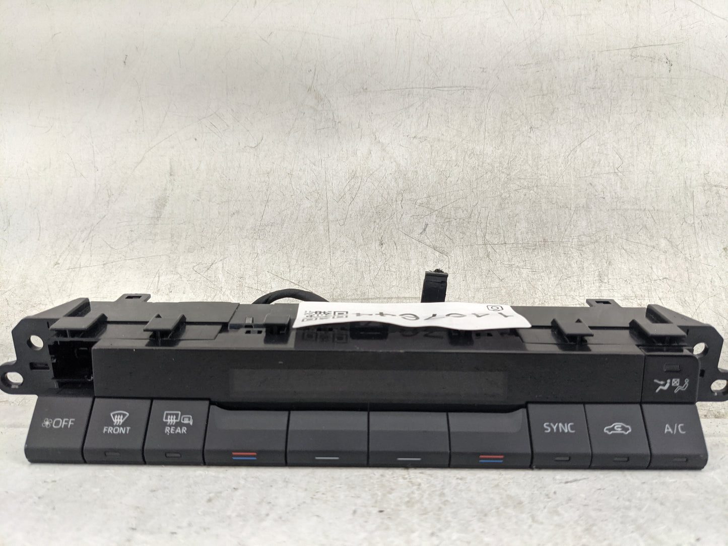 2025 Toyota Camry Climate Control Module Temperature AC/Heater Replacement Fits OEM Used Auto Parts - Oemusedautoparts1.com