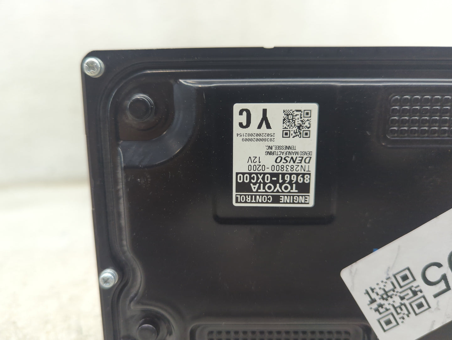 2025 Toyota Camry PCM Engine Control Computer ECU ECM PCU OEM P/N:89661-0XC00 TN283800-0200 Fits OEM Used Auto Parts - Oemus