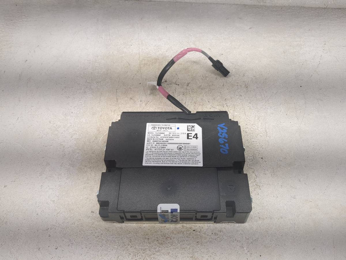 2025 Toyota Camry Telematics Control Module - Oemusedautoparts1.com