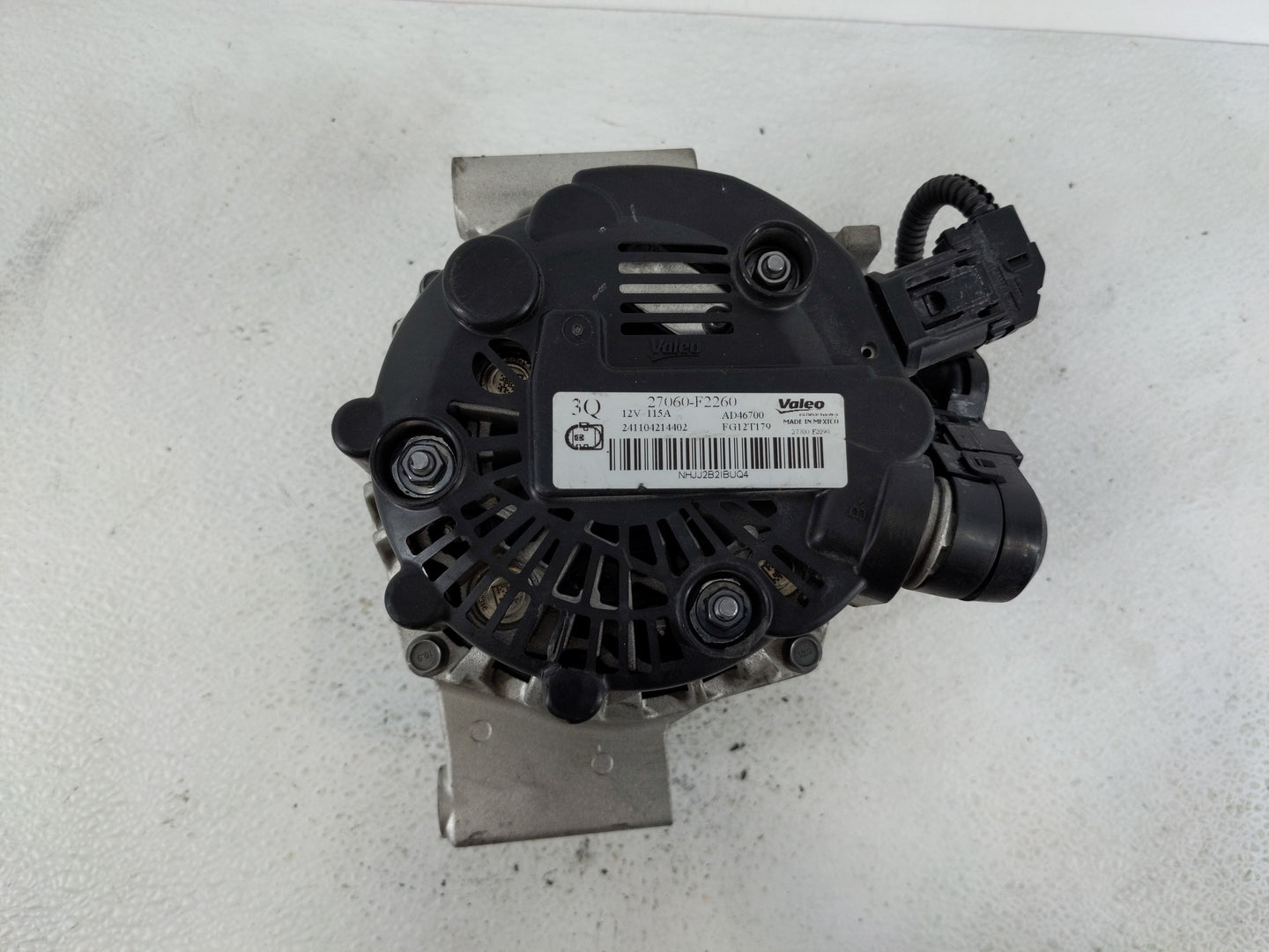 2019-2022 Toyota Corolla Alternator Replacement Generator Charging Assembly Engine OEM P/N:27060-F2260 Fits OEM Used Auto Pa